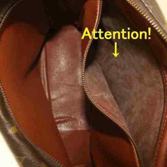 Auth Louis Vuitton Crossbody Bag Brown #6471L30 - Picture 6 of 9